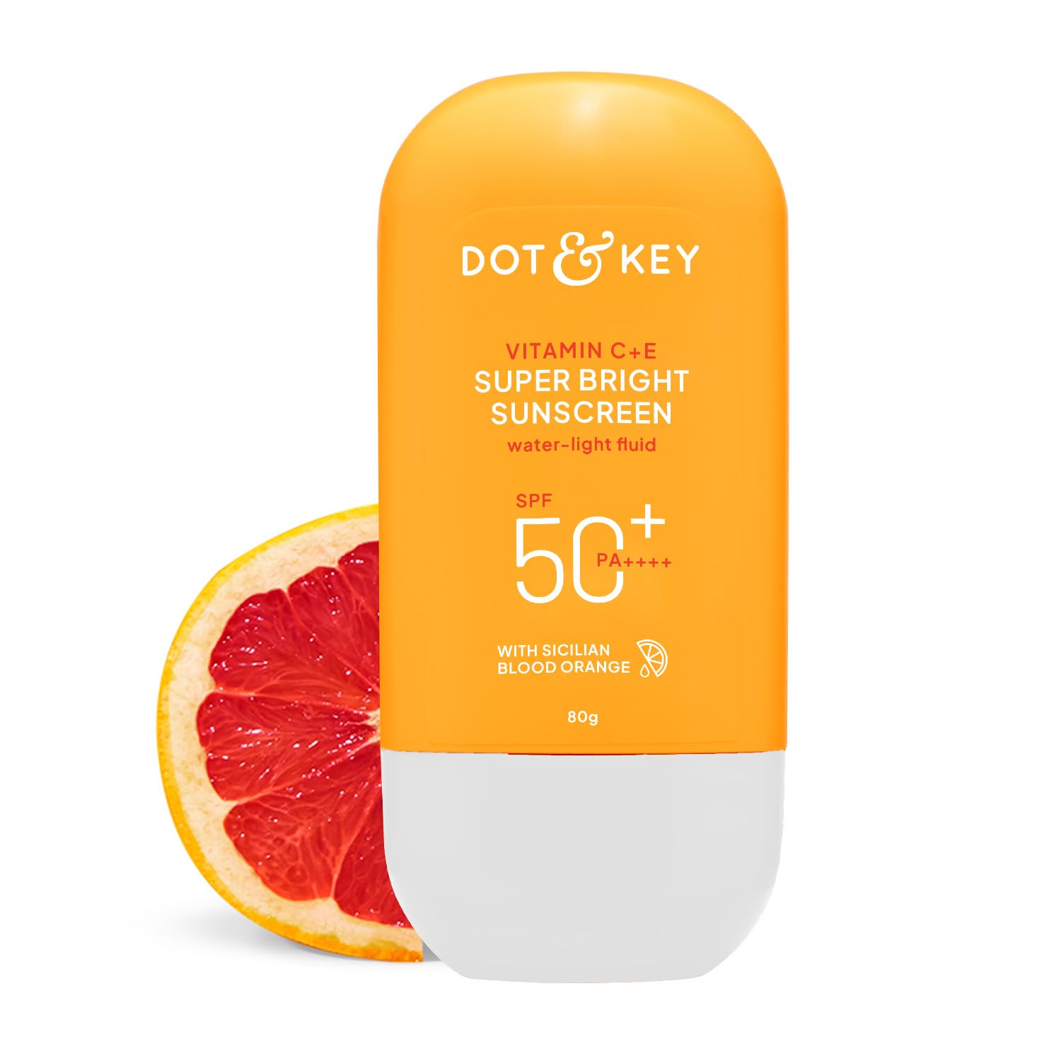 Dot & Key Vitamin C + E Sunscreen, IN-VIVO Tested SPF 50+ PA++++ - 80gm
