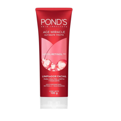 Ponds Age Miracle - Ultimate Youth Facial Foam with Hexyl-Retinol - 90gm