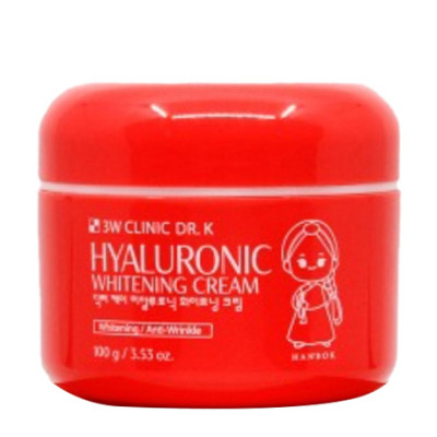3W Clinic Dr. K Hyaluronic Whitening Cream- 100gm