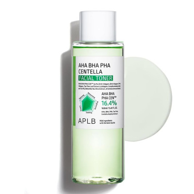APLB AHA BHA PHA 16.4% Centella Facial Toner - 160ml