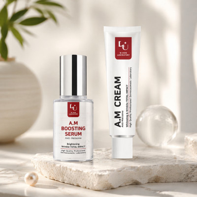 W.Skin Laboratory Anti-Melasma Duo (A.M Boosting Serum 30ml + Cream 50ml)