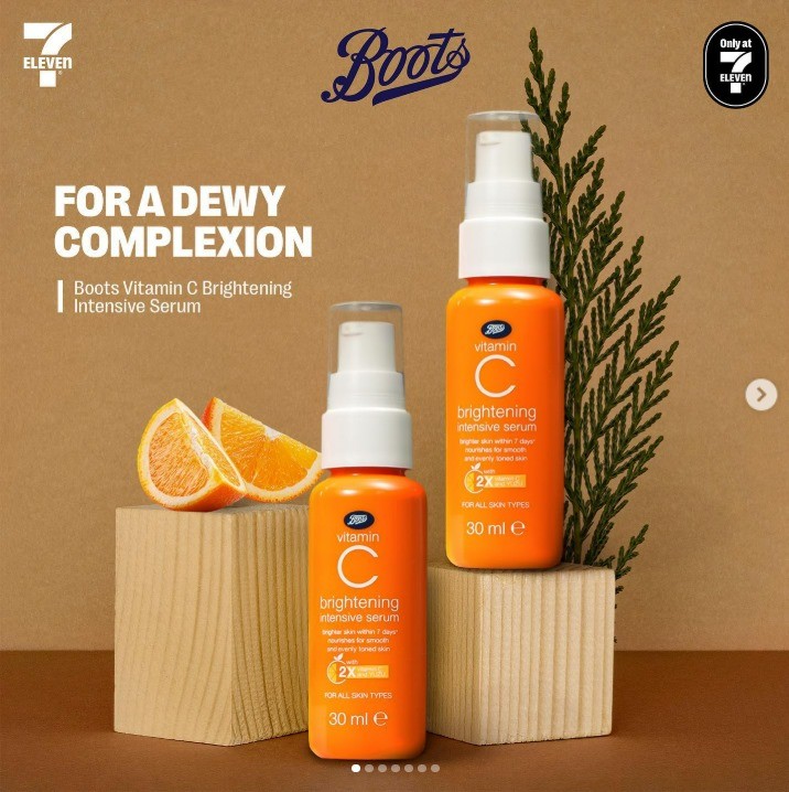 Boots vitamin c brightening intensive serum 30ml