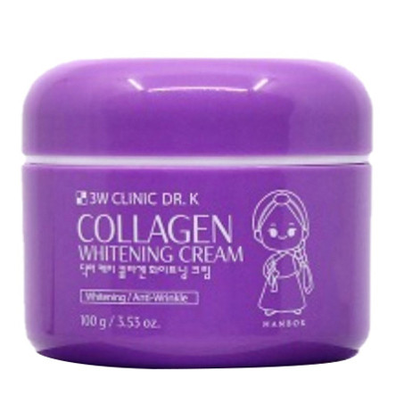 3W Clinic Dr. K Collagen Whitening Cream - 100gm