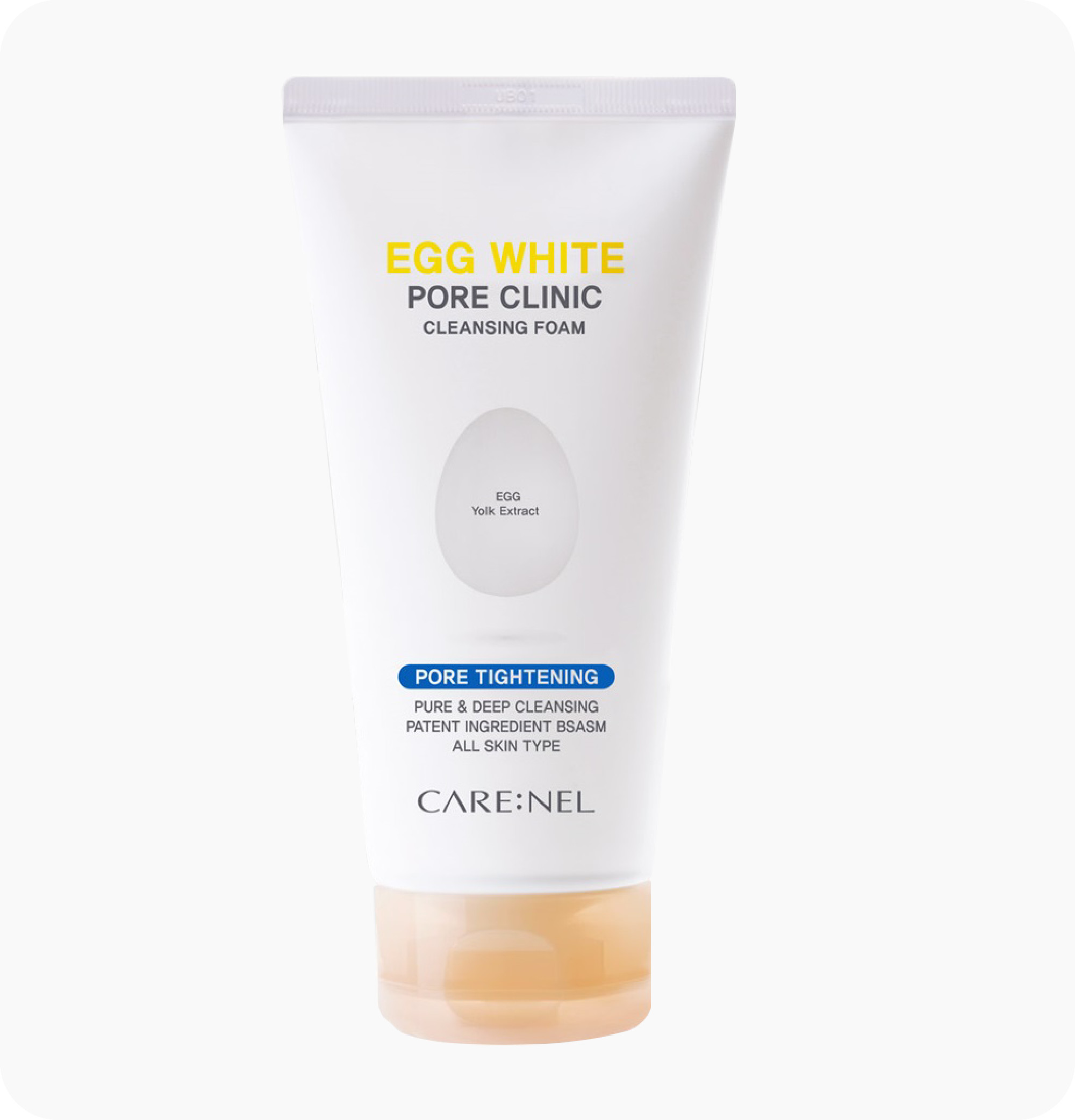 Care:Nel Egg White Pore Clinic Cleansing Foam - 150ml